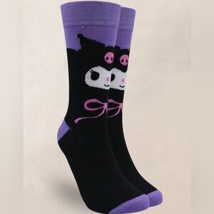 •More Mischief w/Kuromi• Colorful Graphic Unisex Novelty Socks 3 for $21